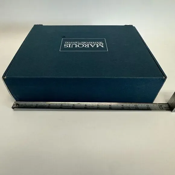 Marquis By WATERFORD Crystal Easton Picture Frame 5X7 Bridal Graduation - Picture 5 of 6